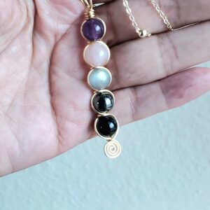 Gold-filled empath necklace