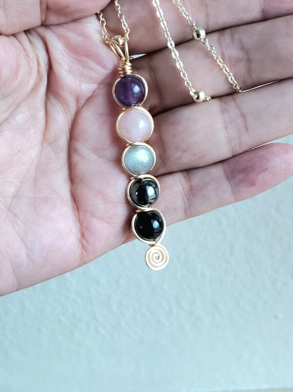 Gold-filled empath necklace